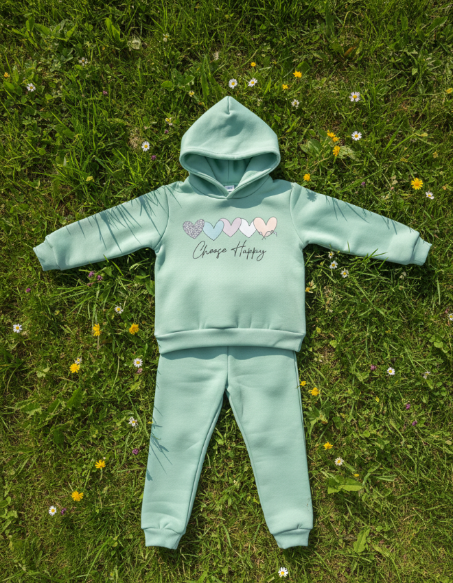 Cute hoodie tracksuit