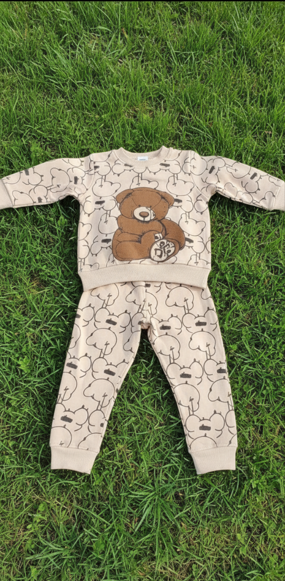 Little brown bear tracksuit
