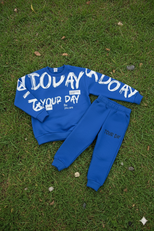 Your Day blue tracksuit