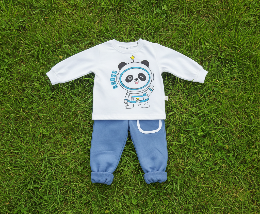 White panda tracksuit