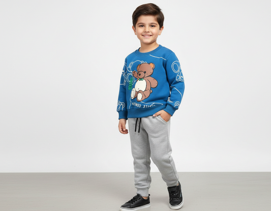 Blue Teedy tracksuit