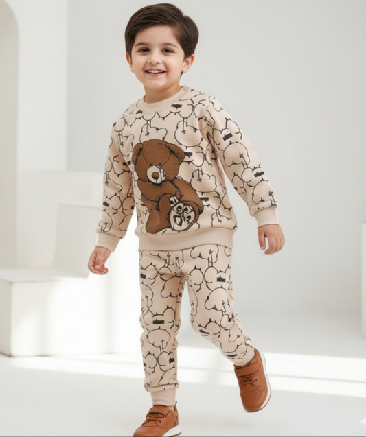 Little brown bear tracksuit